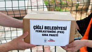 Çiğli Belediyesi'nden Fenilketonüri Hastalarına Düşük Proteinli Gıda Desteği 
