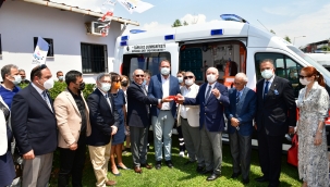 Çiğli Belediyesi'ne 1 Milyon TL'lik Ambulans Bağışı