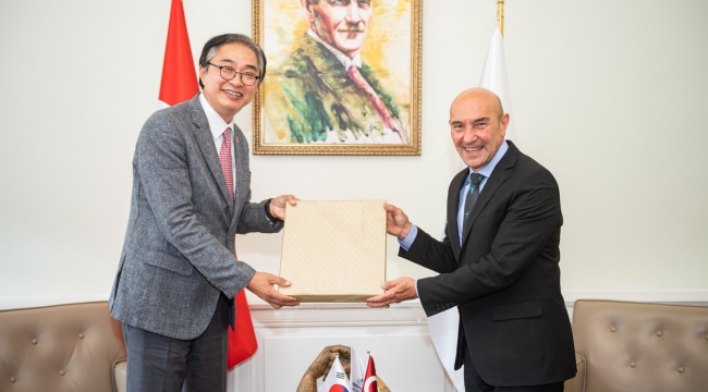 Güney Kore'nin Ankara Büyükelçisi Soyer'i ziyaret etti