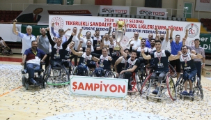 Tekerlekli Sandalye Basketbol Takımı 17 yıl aradan sonra yeniden şampiyon