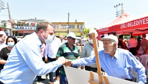 Başkan Gümrükçü Kaklıç'ta Vatandaşlarla Buluştu