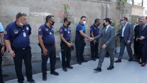 Bodrum Belediye Başkanı Ahmet Aras Personeli İle Bayramlaştı