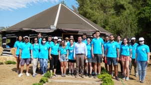 Bodrum'da 'Gençlik Tarım Kampı' Başladı