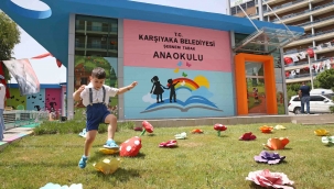 Karşıyaka yeni anaokuluna kavuştu!