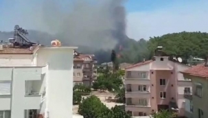 Antalya Kemer'de yangın çıktı