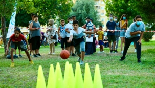 Bayraklılı Çocuklar Hem Eğlendi Hem Spor Yaptı