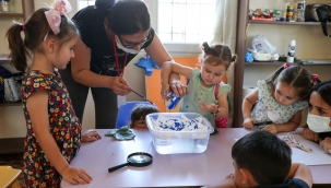 Buca Belediyesi'nden kırsala Minik Bilim İnsanları Atölyesi