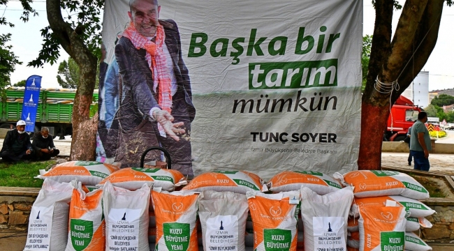 İzmir Büyükşehir Belediyesi Muğla'daki üreticilere omuz veriyor 