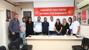 Başkan Sandal CHP Bayraklı Gençlik Kolları'yla Buluştu
