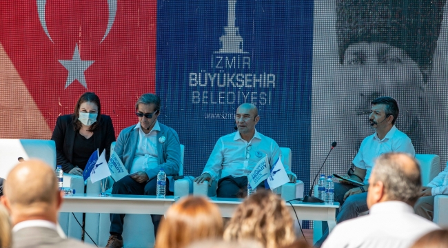 Başkan Soyer Otomobilsiz Kent Günü etkinliklerinde konuştu: "Dünya'nın ilk Cittaslow Metropolü olma yolundaki İzmir için var gücümüzle çalışıyoruz"
