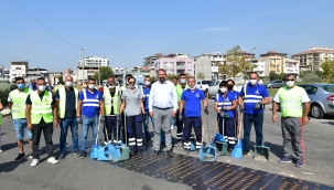 Çiğli Belediyesi'nden Dünya Temizlik Günü'ne Destek