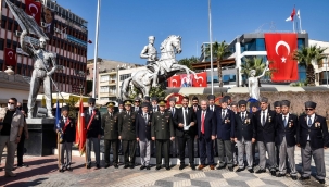 Menemen'in Kurtuluş Günü Sade Bir Törenle Kutlandı