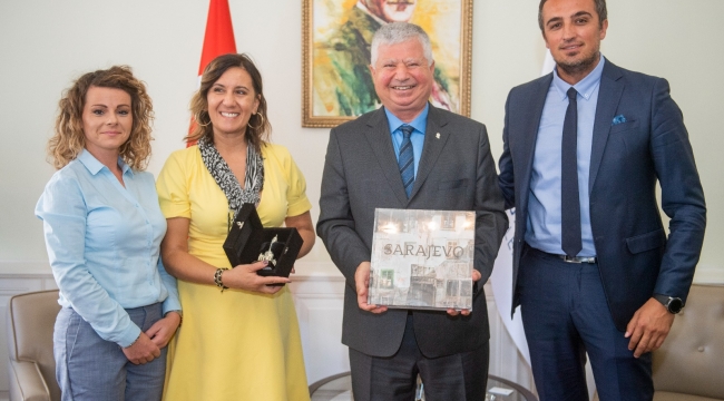 Özuslu, Bosna Hersek heyetini ağırladı 