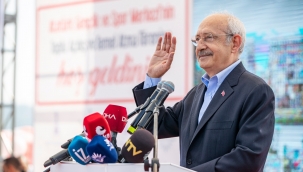 CHP Lideri Kılıçdaroğlu Karabağlar'da 90 milyon liralık tesisin temelini attı "Başkanlarımız İzmir'in hizmetindedir" 