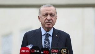 Cumhurbaşkanı Erdoğan, cuma namazının ardından basın mensuplarına açıklamalarda bulundu