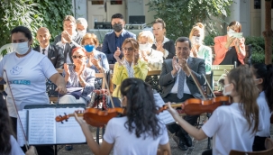 Konak Belediyesi, Barış Çocuk Orkestrası'na kucak açtı