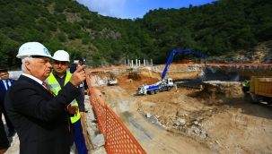 Muğla Büyükşehir Belediye Başkanı Gürün; "Bodrum'un En Büyük Arıtma Tesisi projemizin %60'ını tamamladık" 