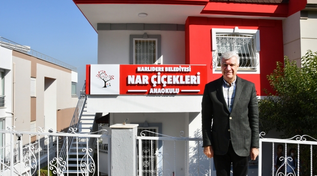 Narlıdere'nin 3'ncü anaokulu açılıyor