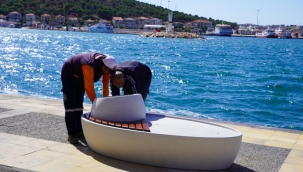 Yeni banklar Çeşme'ye çok yakıştı!