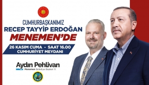 Başkan Pehlivan'dan 'Cumhurbaşkanı Erdoğan' daveti