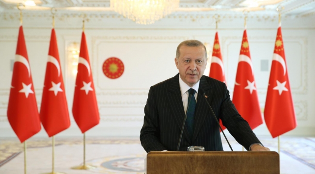 Cumhurbaşkanı Erdoğan, İslam İş birliği Teşkilatı (İİT) Ekonomik ve Ticari İş birliği Daimi Komitesi (İSEDAK) 37'nci Bakanlar Toplantısı'na video mesaj gönderdi