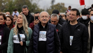 Kılıçdaroğlu ve Akşener'den Maratona 7000 Adımlık Katılım 