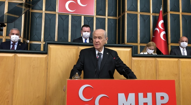 MHP Lideri Bahçeli CHP, HDP'yle birlikte tezkereye hayır, PKK'ya evet demiştir