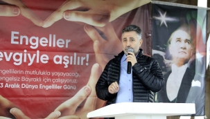 Başkan Sandal; "Asla Yalnız Değilsiniz"
