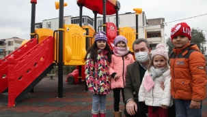 Bergama'da parklar baştan aşağı yenileniyor, çocuklar neşe doluyor