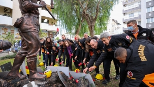 Buca maden şehitlerini unutmadı