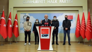 CHP Lideri Kılıçdaroğlu Mülakat Mağduru Gençlerle Basın Açıklaması Yaptı