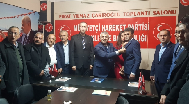 Gelecek Partisinden İstifa Edip MHP'ye Katıldılar