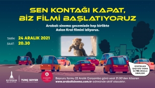 İzmir'de arabalı sinema keyfi