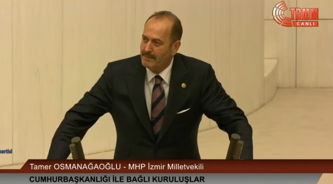 MHP'li Osmanağaoğlu:Türk Milletinin Tomurcuklanan Hayallerinin Gerçekleşmesinin Önünde Hiç Bir Engel Duramayacaktır!