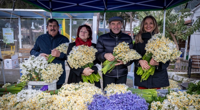 Başkan Soyer 4. Karaburun Nergis Festivali'nin açılışına katıldı "Karaburun'u Akdeniz'in en büyük koku bahçesi olarak koruyup yaşatıyoruz" 
