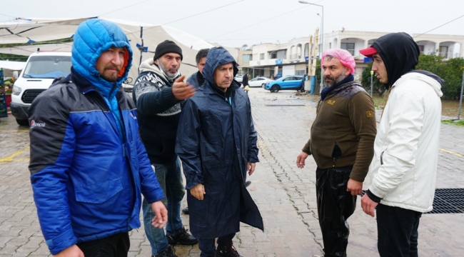Bodrum'da ekipler, su taşkınlarına karşı teyakkuzda