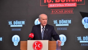 Devlet Bahçeli; "Türk iradesi Cumhur İttifakı ile ayağa kalkmıştır"