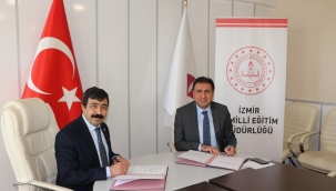 İzmir İl Milli Eğitim Müdürlüğü ile İzmir Kâtip Çelebi Üniversitesi arasında 'Eğitimde İşbirliği Protokolü' İmzalandı 