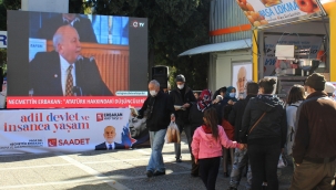 Saadet Partisi Buca, Erbakan'ı vefatının 11. yılında andı 