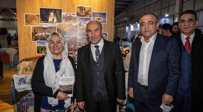 Başkan Soyer 1. Mezopotamya Turizm ve Gastronomi Fuarı'na katıldı