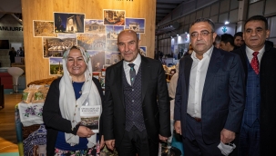 Başkan Soyer 1. Mezopotamya Turizm ve Gastronomi Fuarı'na katıldı