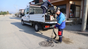 Menderes Belediyesi'nden ilaçlama seferberliği