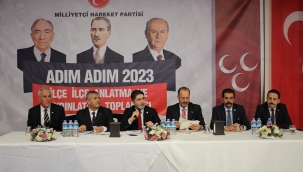 MHP İzmir İl Başkanı Veysel Şahin, İzmir'de Yükselişimiz Sürecek