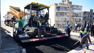 Bornova Belediyesi'nden asfalt hamlesi