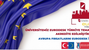 İKÇÜ'nün Eurodesk Türkiye Temas Noktası Akreditasyonu Kabul Edildi 