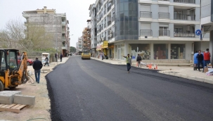 Seferihisar'da asfalt seferberliği başladı