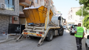 Buca'da yaz aylarına özel moloz hizmeti