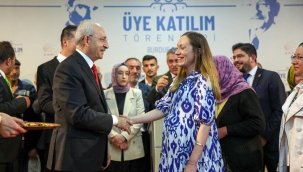 Kılıçdaroğlu Burudur'da Üye Katılım Törenine Katıldı