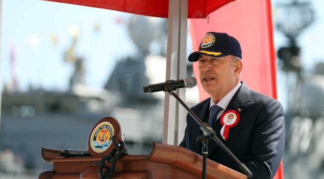 Millî Savunma Bakanı Hulusi Akar, Akdeniz Bölge Komutanlığı Yeni Rıhtım ve İskele Açılış Töreni'nde Konuştu