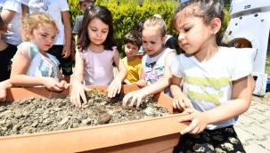 Toprak sevgisi İZELMAN Anaokulları'nda büyüyor